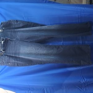 Ava & Viv Plus Size 24W Boot Cut Dark Rinse Jeans